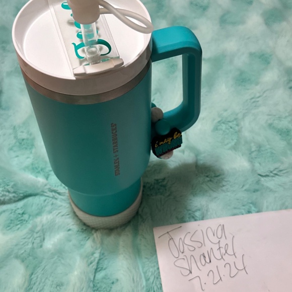 Brand New Starbucks Stanley Philippines Tiffany 40oz Tumbler - Picture 3 of 5